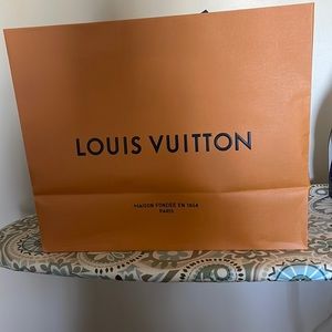 Louie Vuitton box and bag
